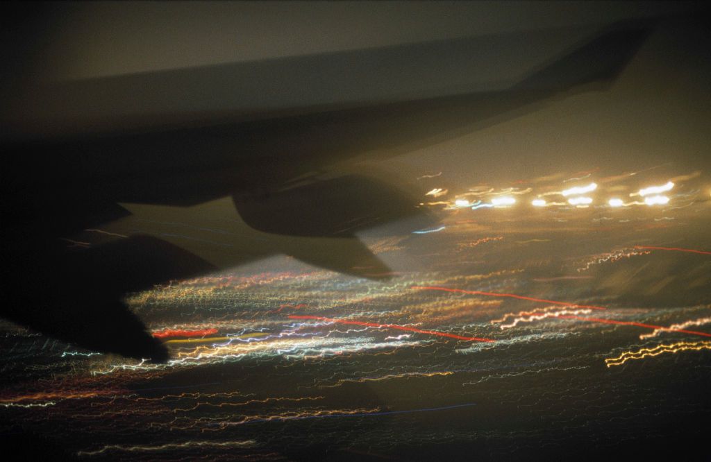 Aircraft after take off,