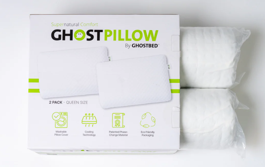 Ghost pillow memory foam mattress