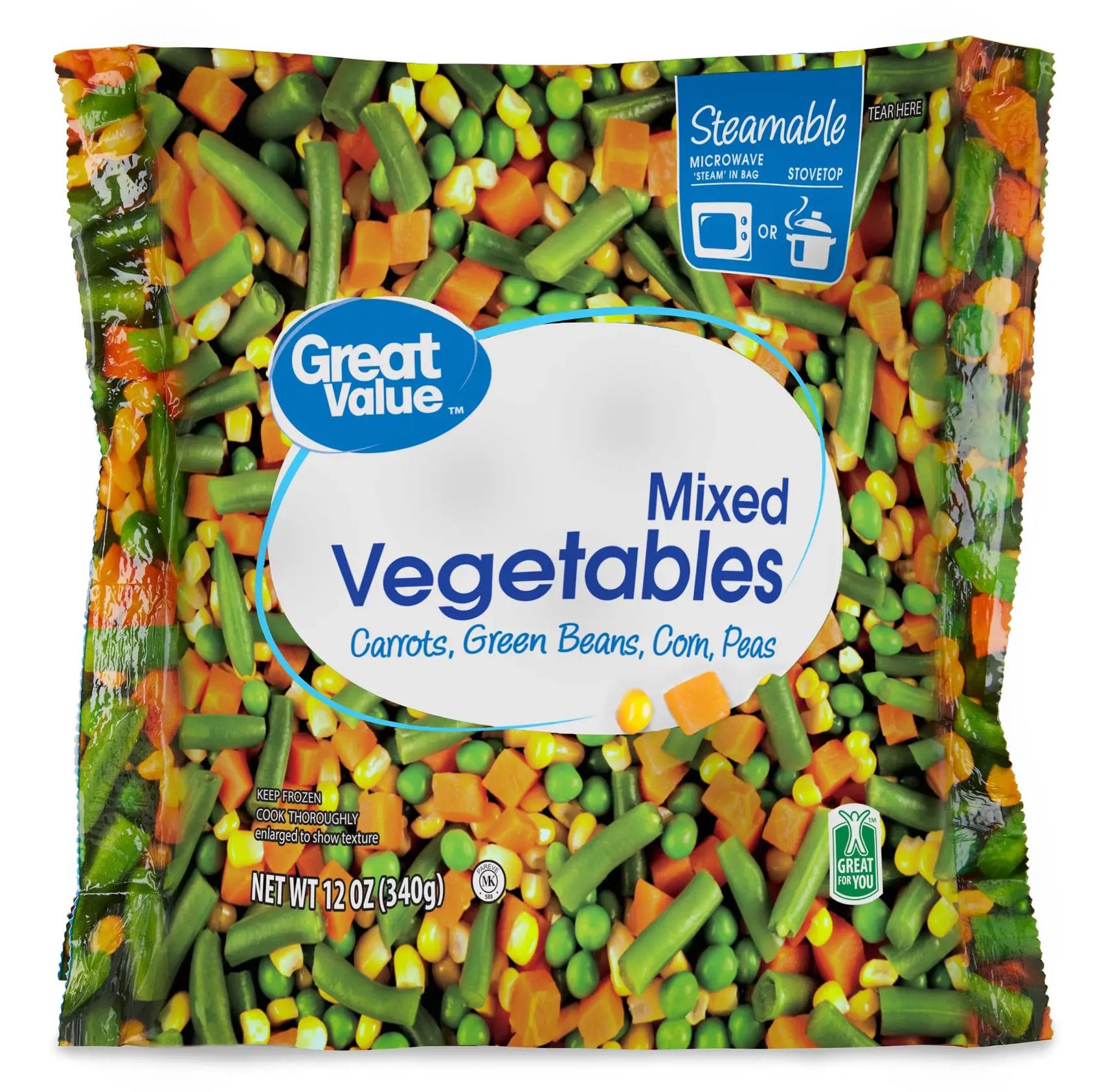 Great Value Frozen Mixed Vegetables