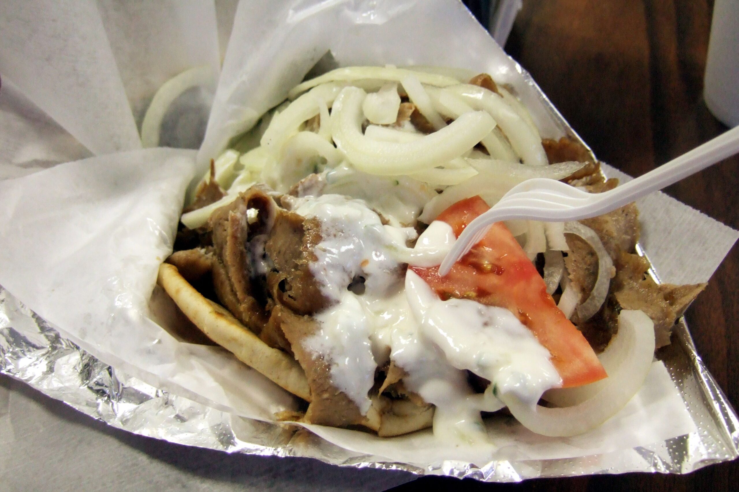 Gyro sandwich