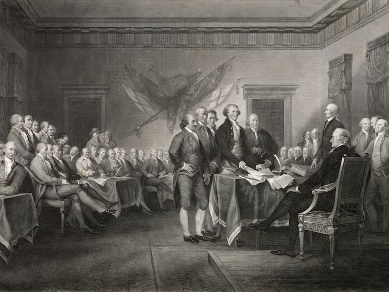 Signing of the Declaration of Independence