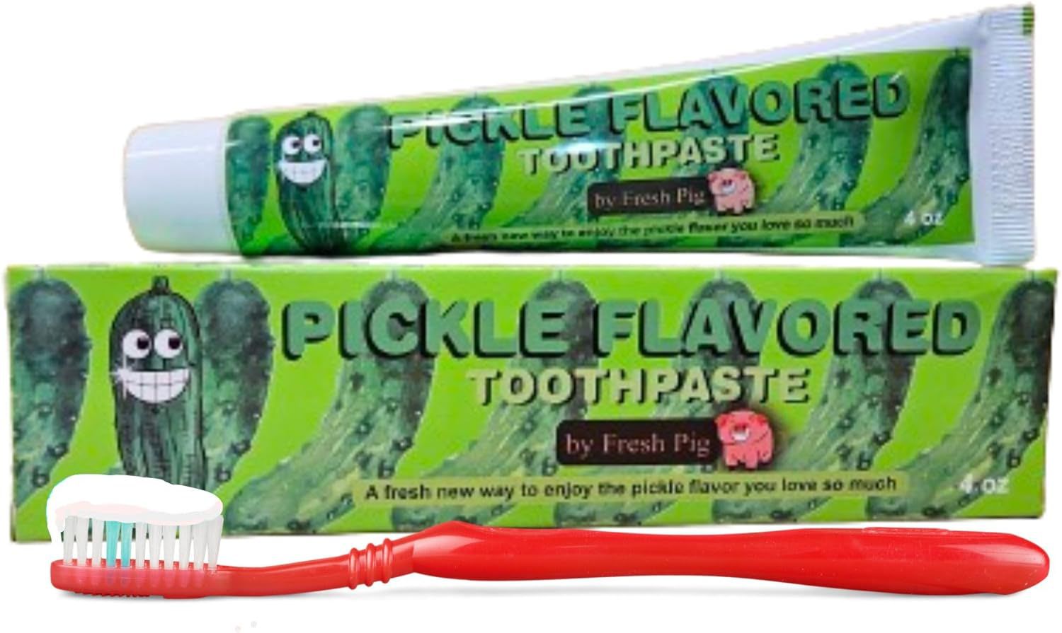 Pickle Flavored Toothpaste