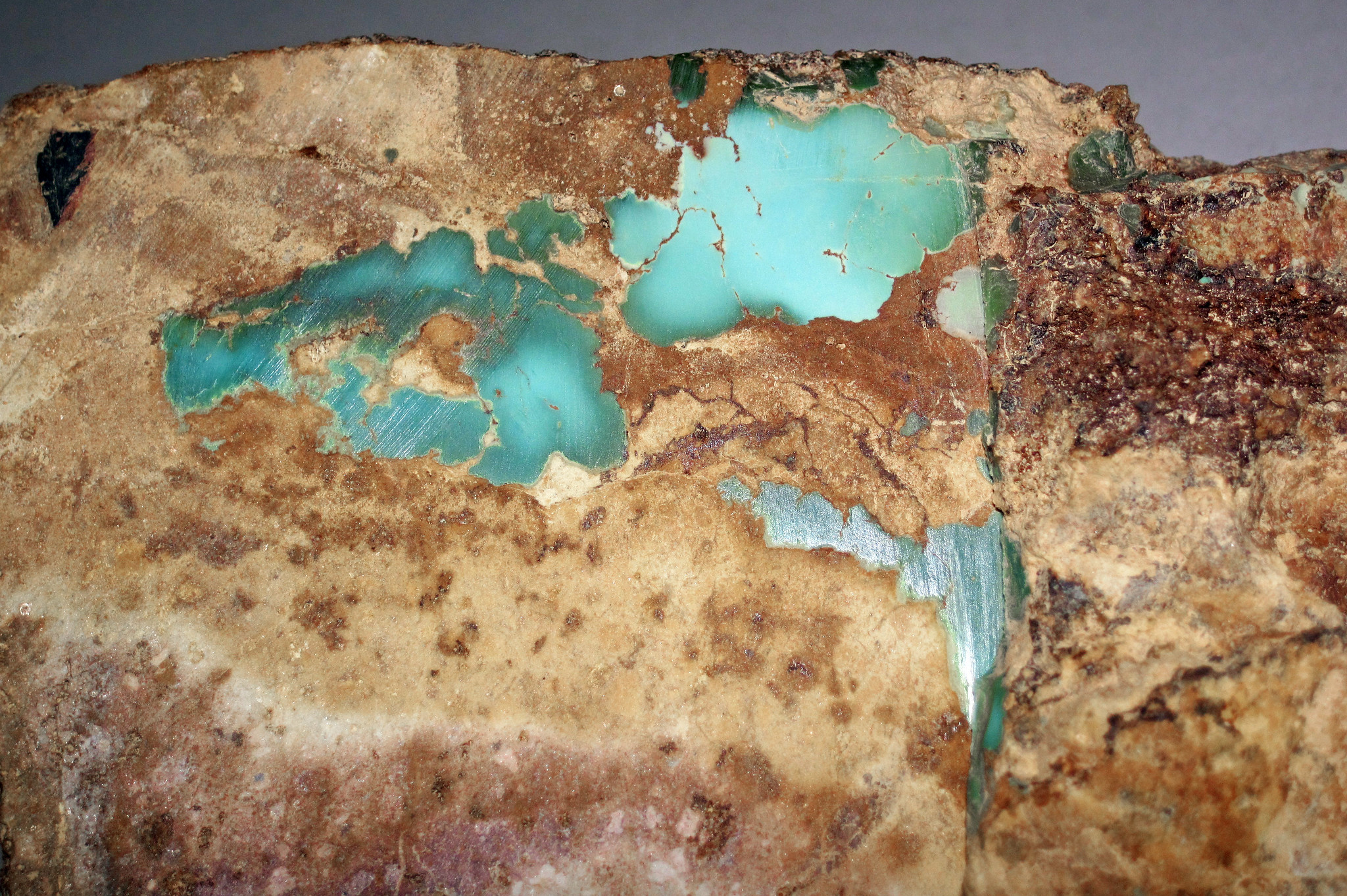 Turquoise Obtained From Royston Mine, Nevada