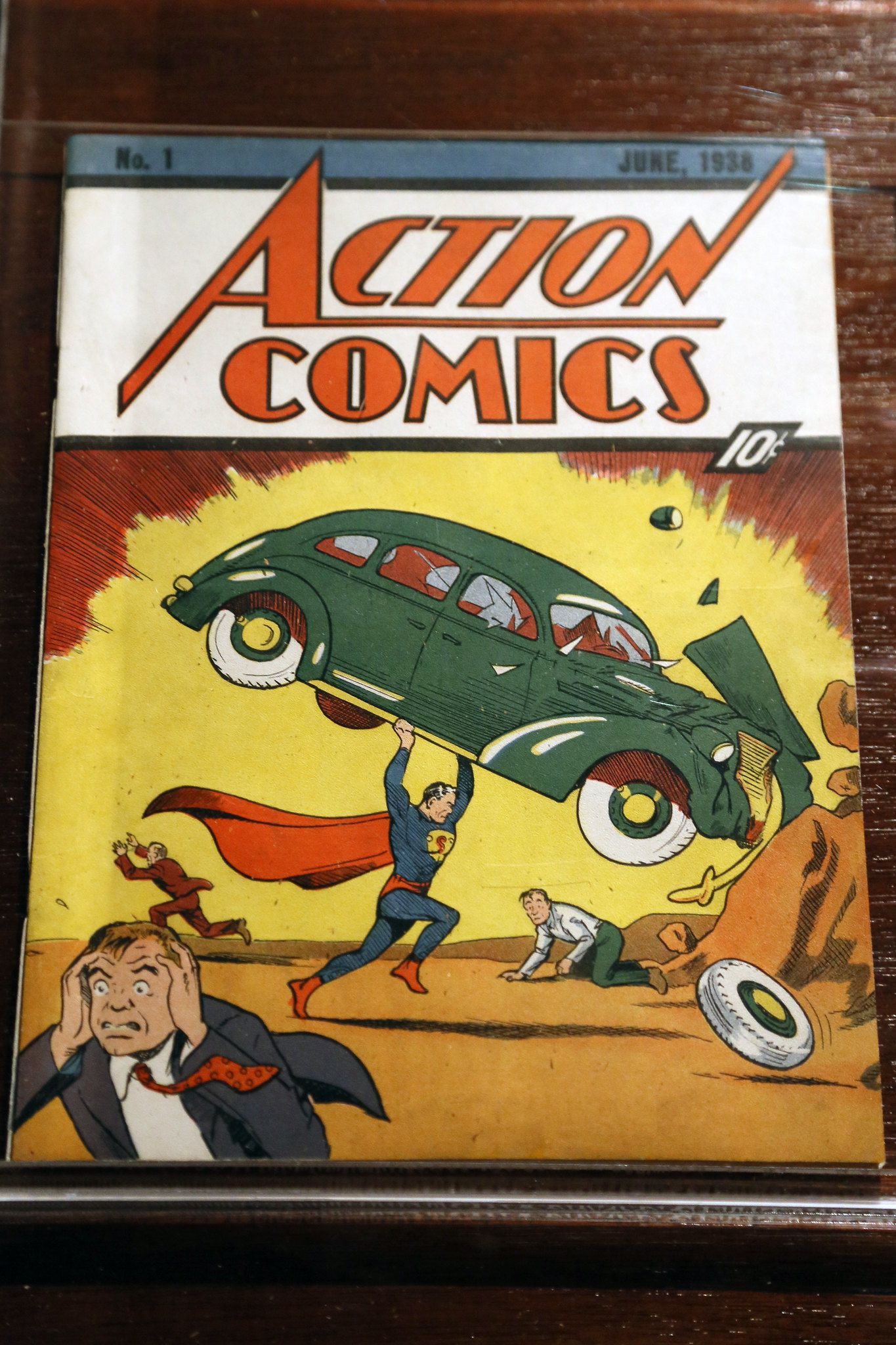 Action Comics No. 1, the first appearance of Superman