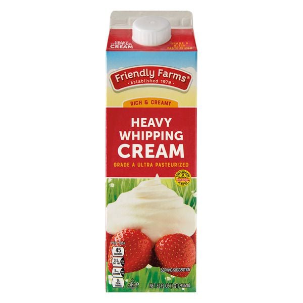 Aldi Heavy whipping cream