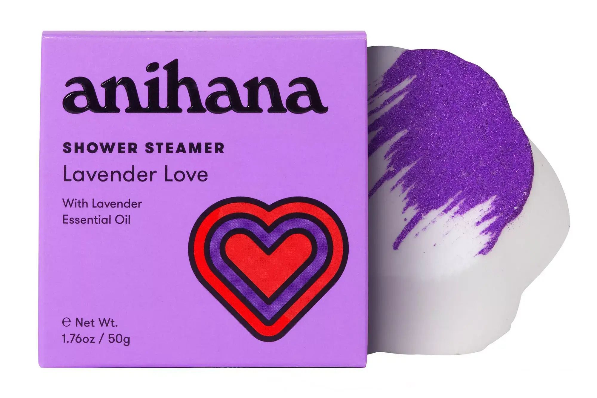 anihana Aromatherapy Essential Oil Lavender Love Shower Steamer