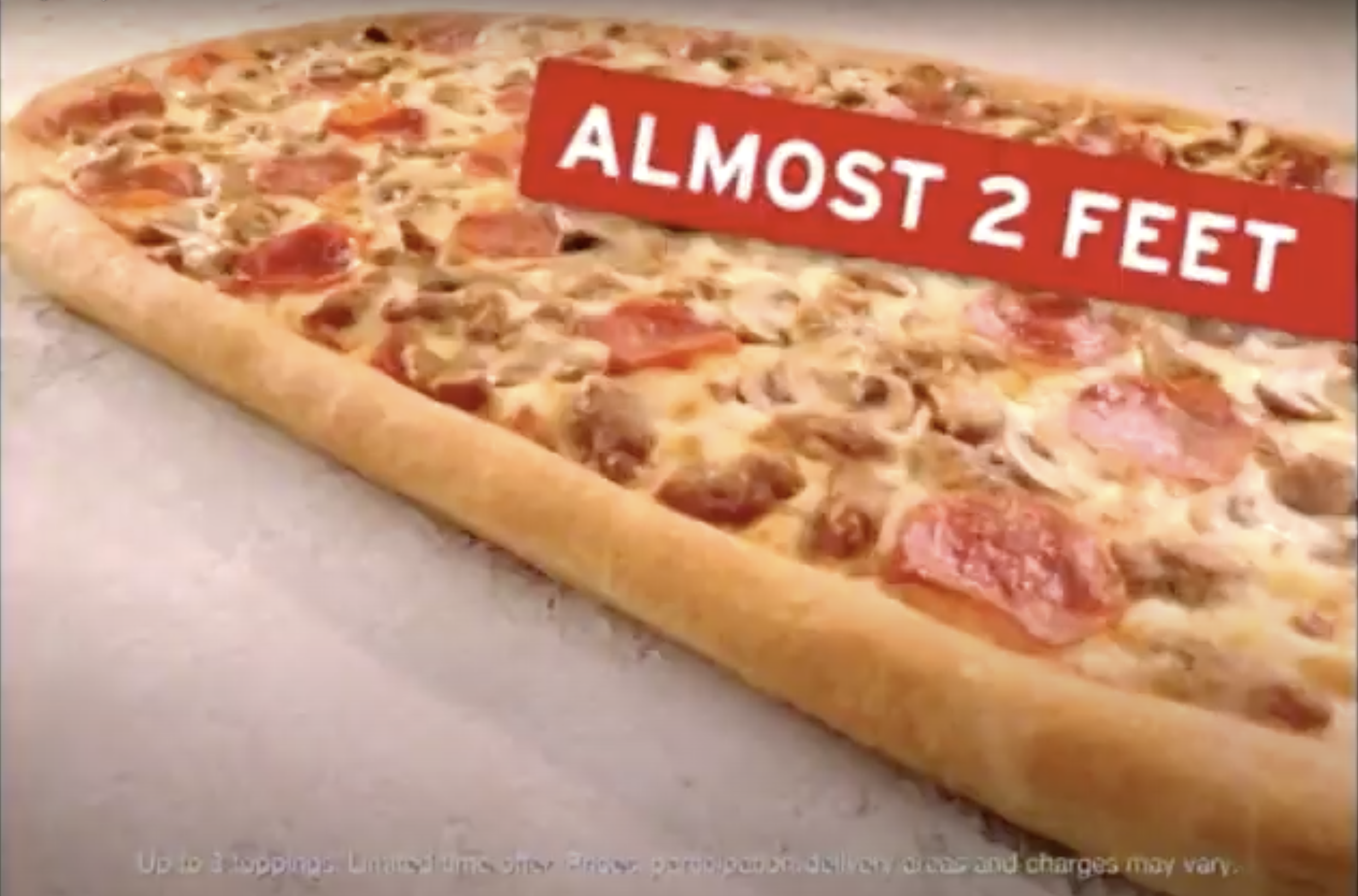 The Big Italy from Pizza Hut