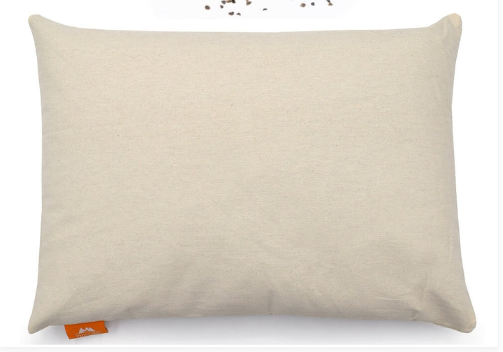 Pillow made of buckwheat