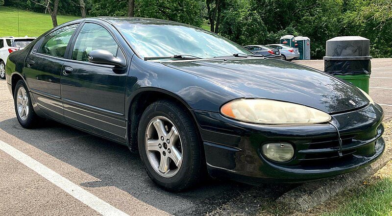Intrepid parked in a parking lot