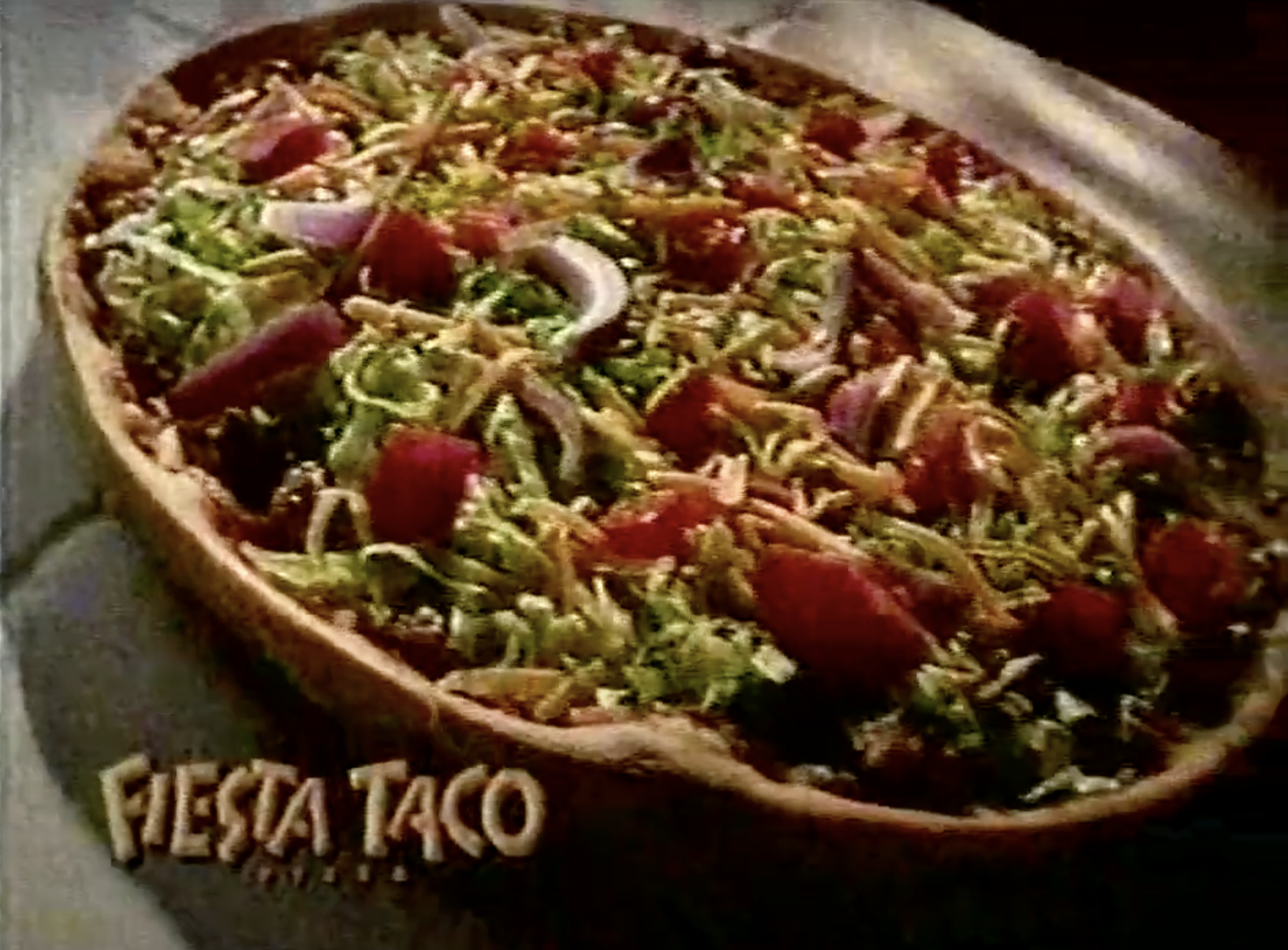 Fiesta Taco Pizza from Pizza Hut