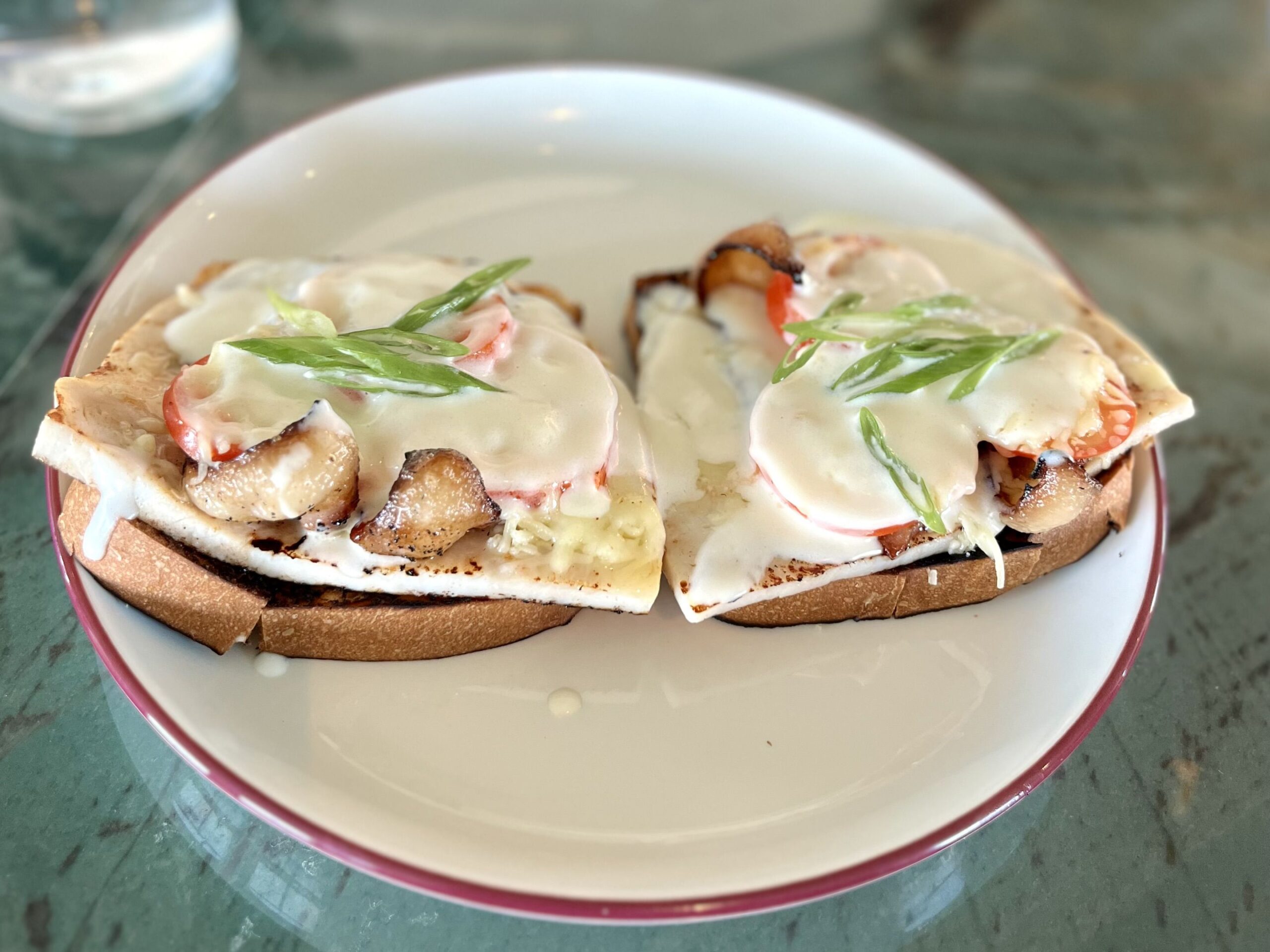 Hot Brown monsieur from Hotel Genevieve in Louisville