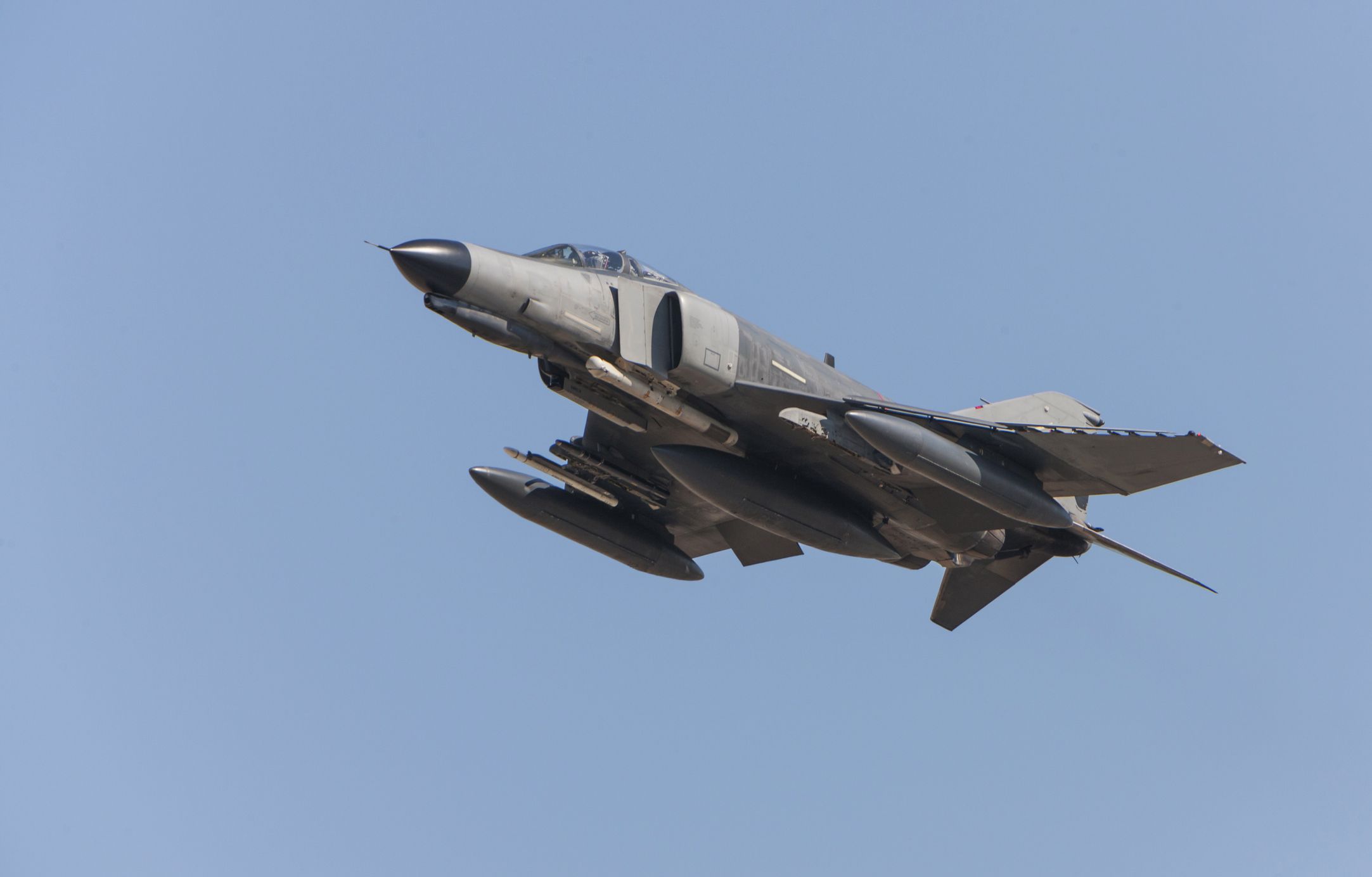F-4 Phantom Fighter Jet in flight