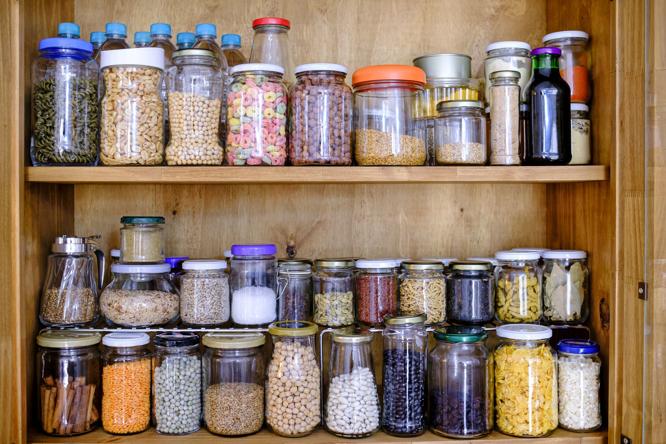 Bulk staple foods.