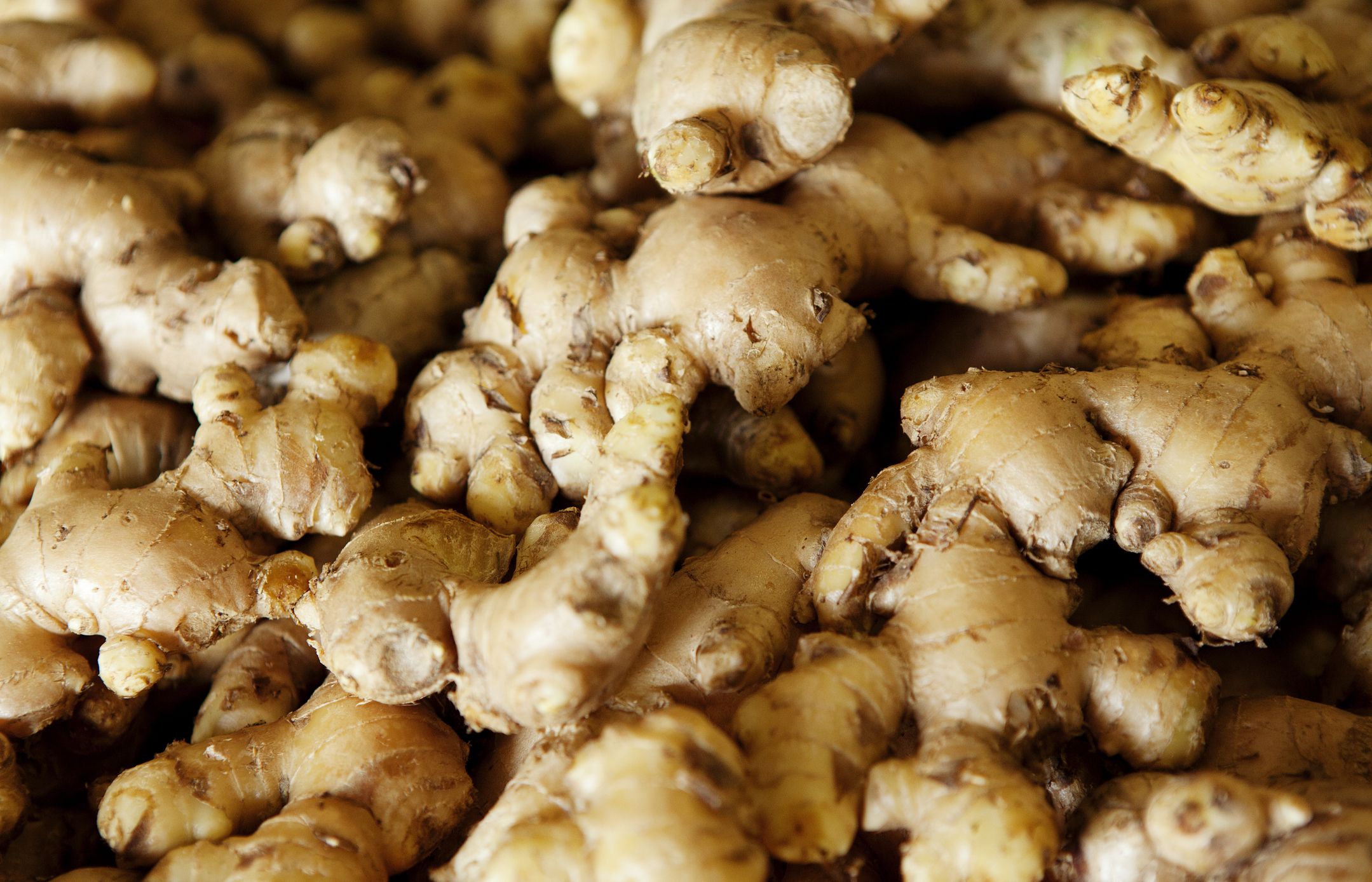 ginger at a market