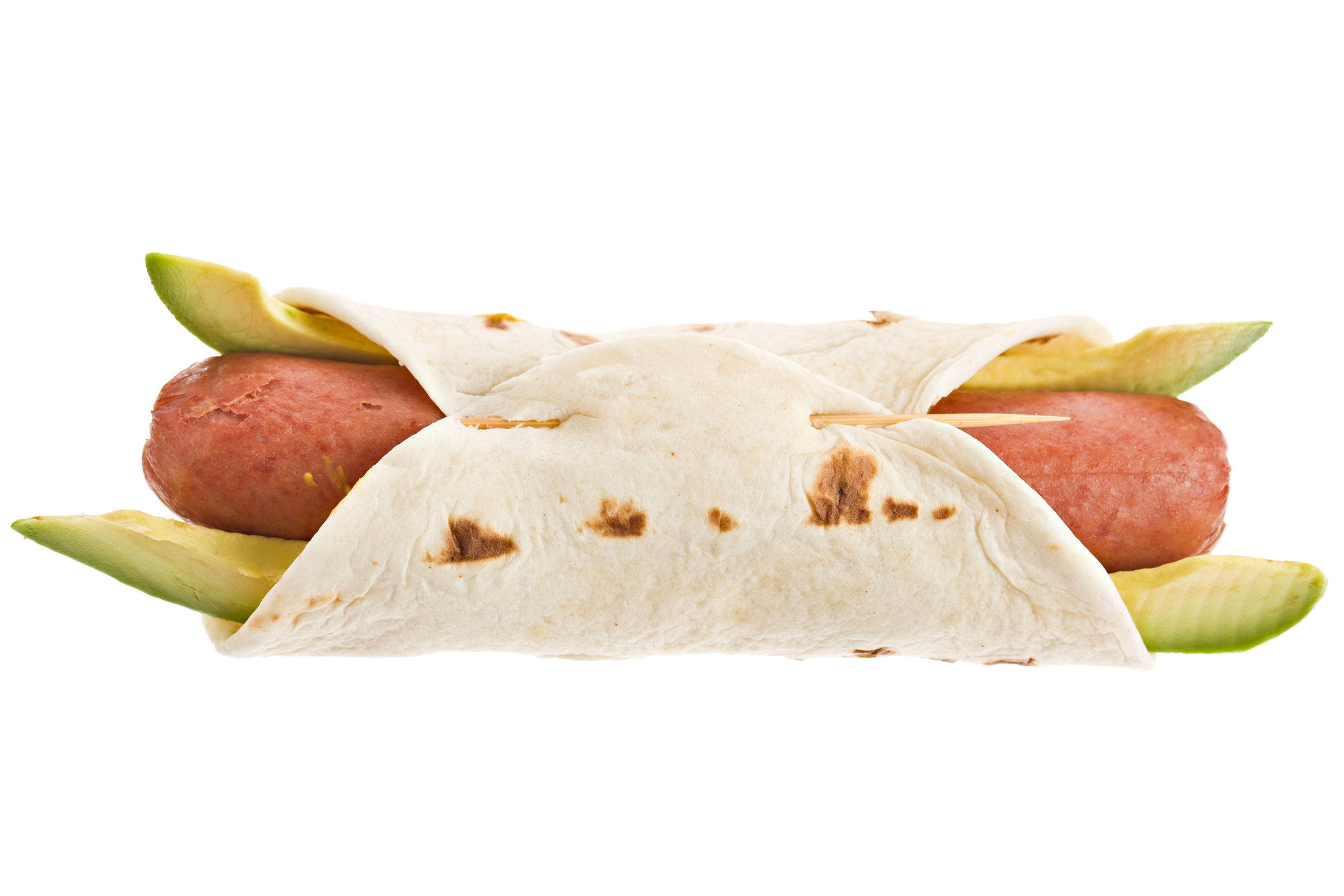 hot dog tortilla