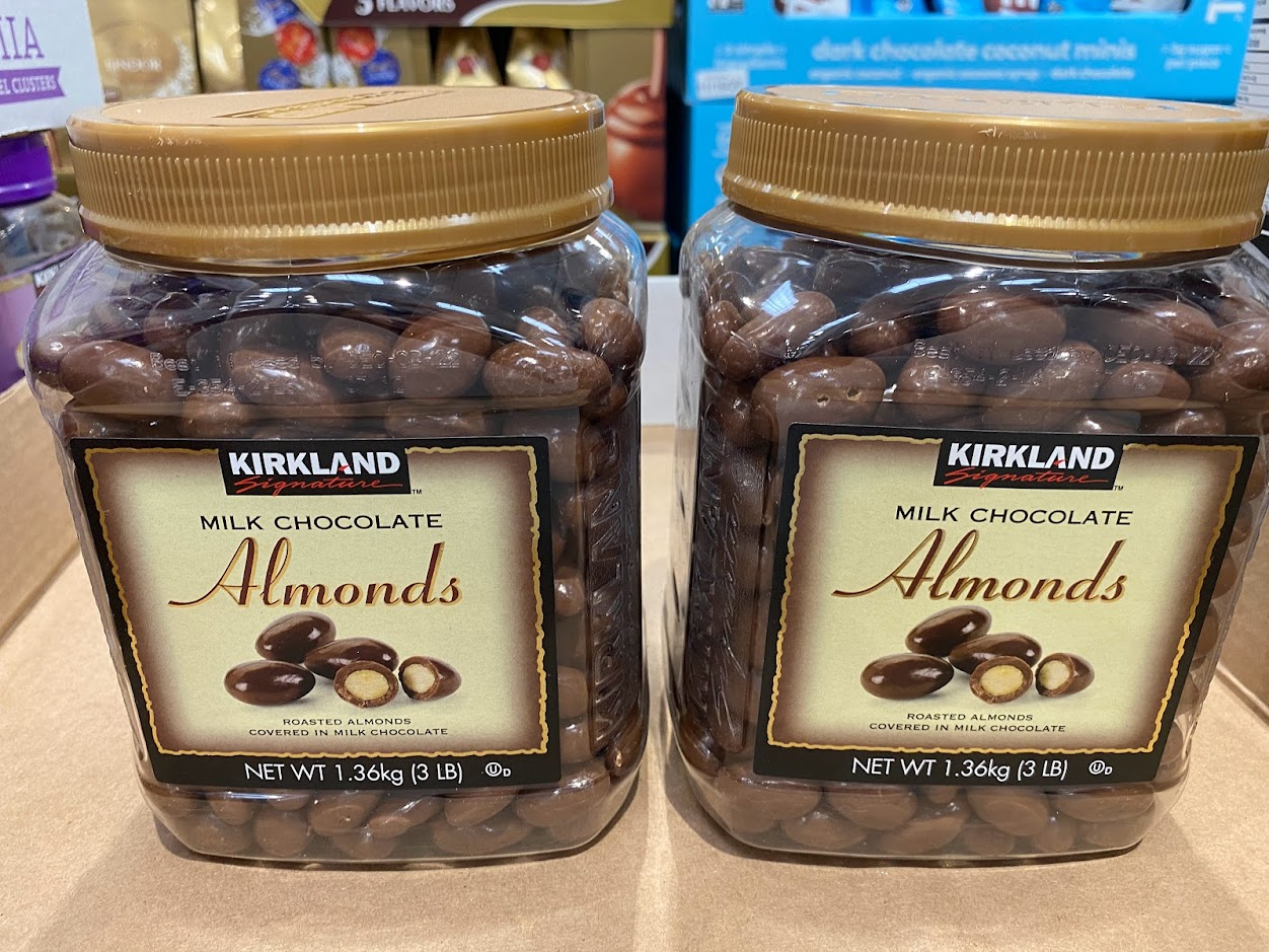 Kirkland Signature Milk Chocolate Almonds Costco