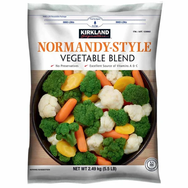 Costco kirkland normandy blend frozen vegetables