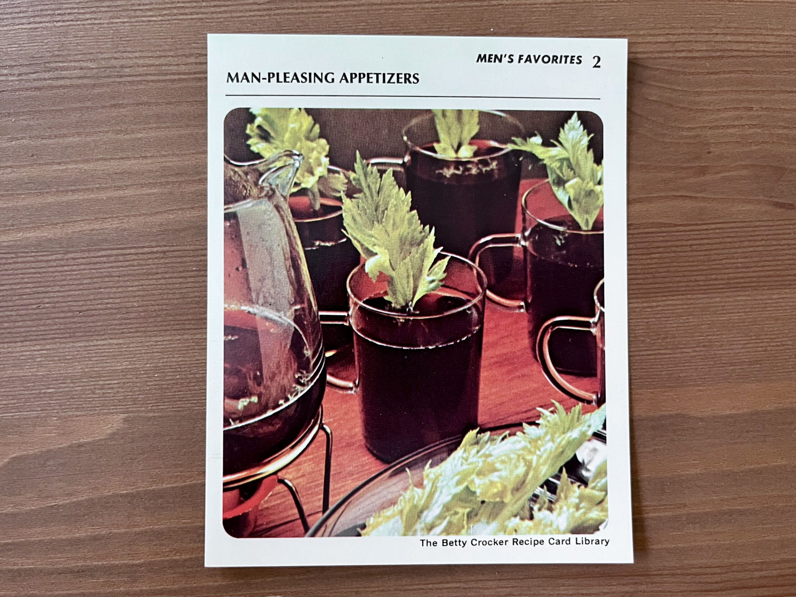 Man-Pleasing Appetizers from the Betty Crocker recipe card box
