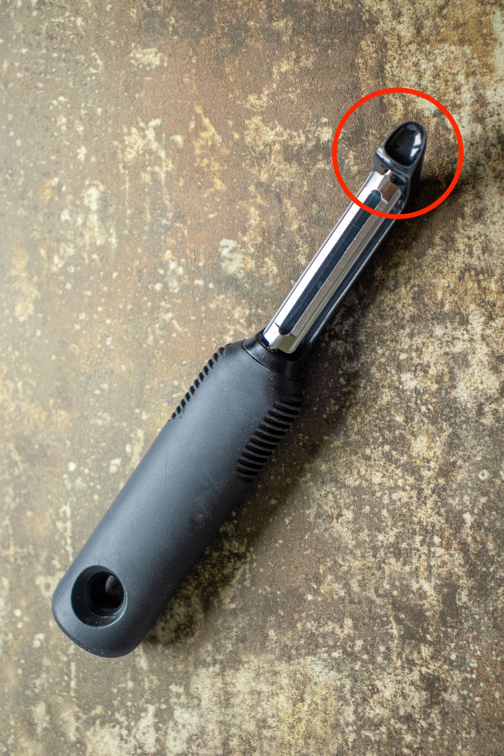 22. The Pointy Thing on Potato Peelers