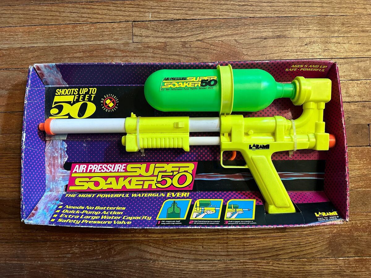 Original Super Soaker 50 still in the box