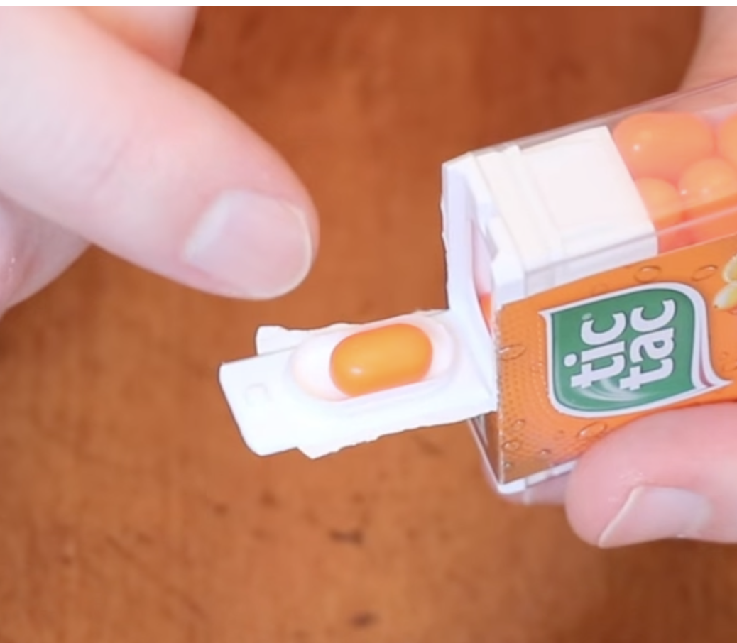 29. Grove in the Tic-Tac Dispenser