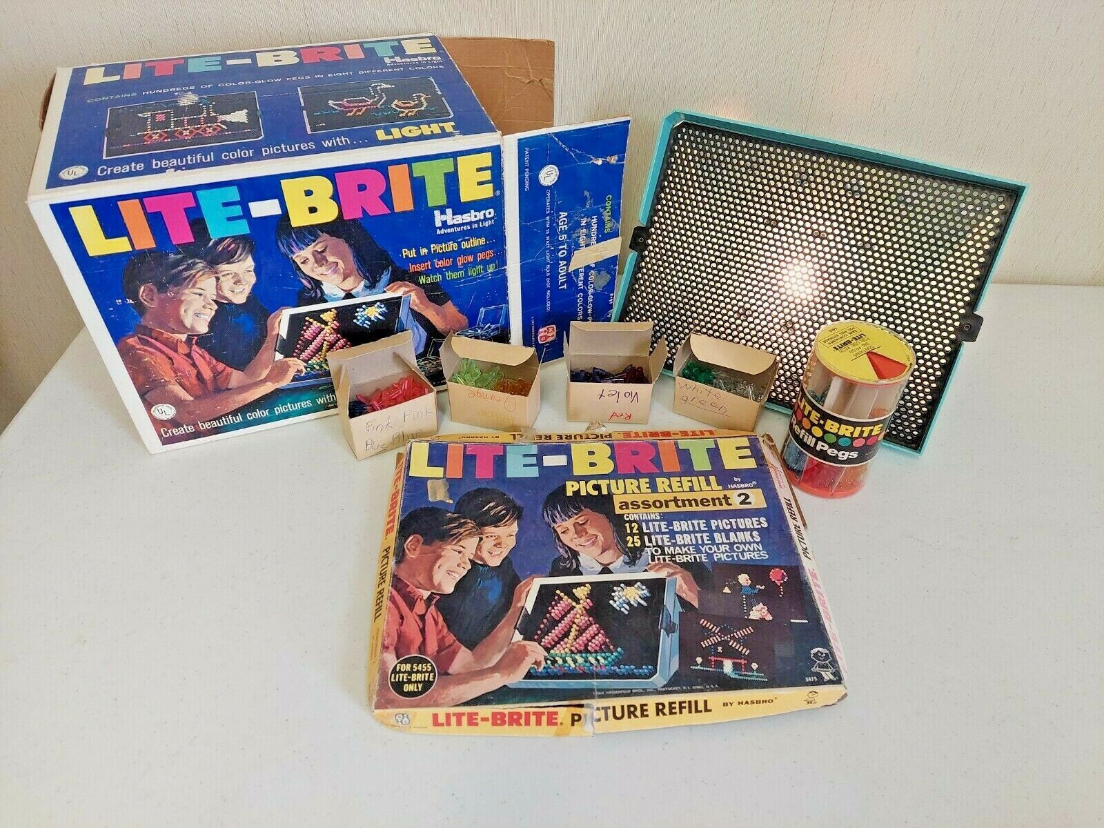 Vintage Lite Brite