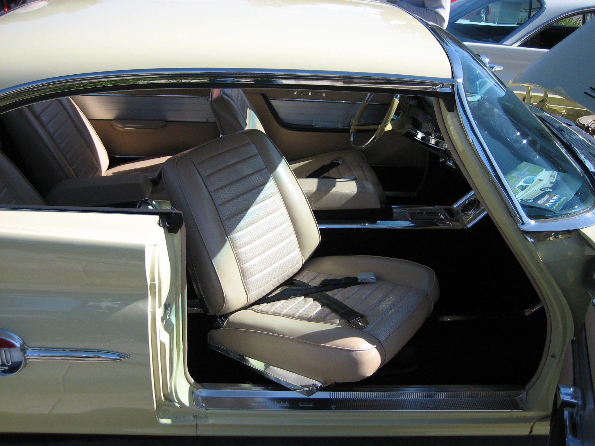 1960 Chrysler 300F With Swivel Seats, Passenger Side Door Opened