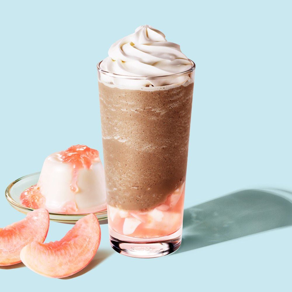 12. Peach Panna Cotta & Earl Grey Tea Frappuccino