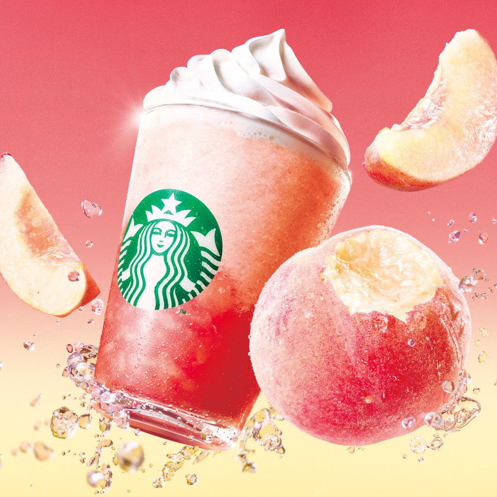 7. Love & Peach Frappuccino