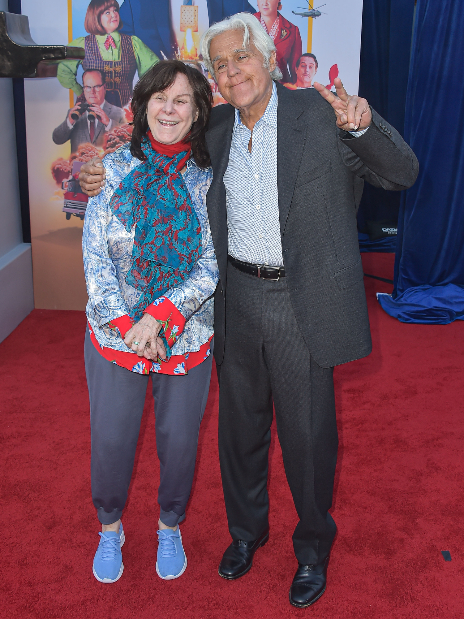 Jay Leno With His Wife Mavis Leno, Hollywood, 2024