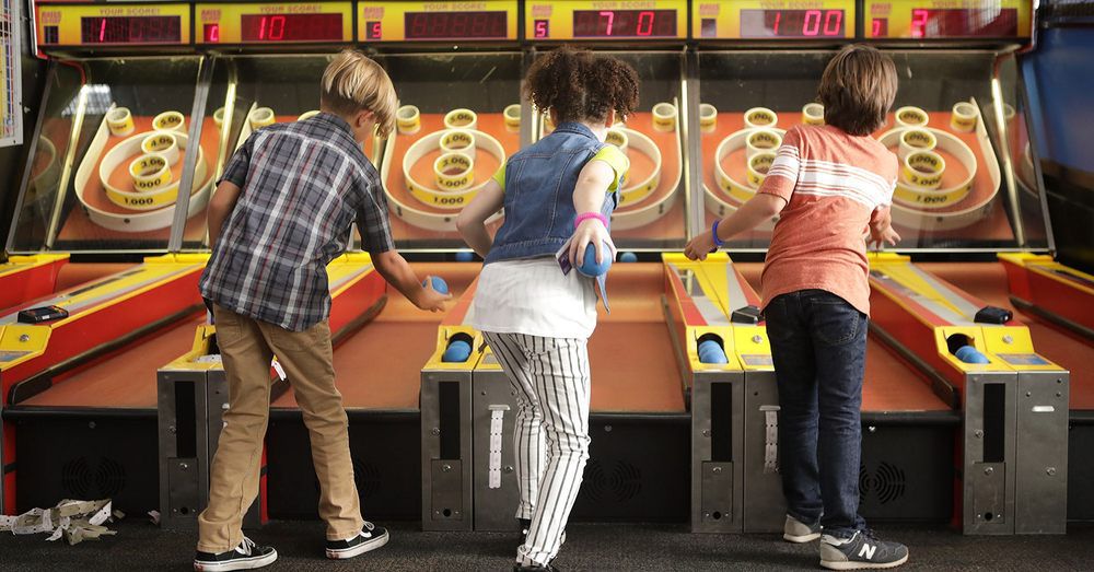 Chuck E. Cheese Skeeball