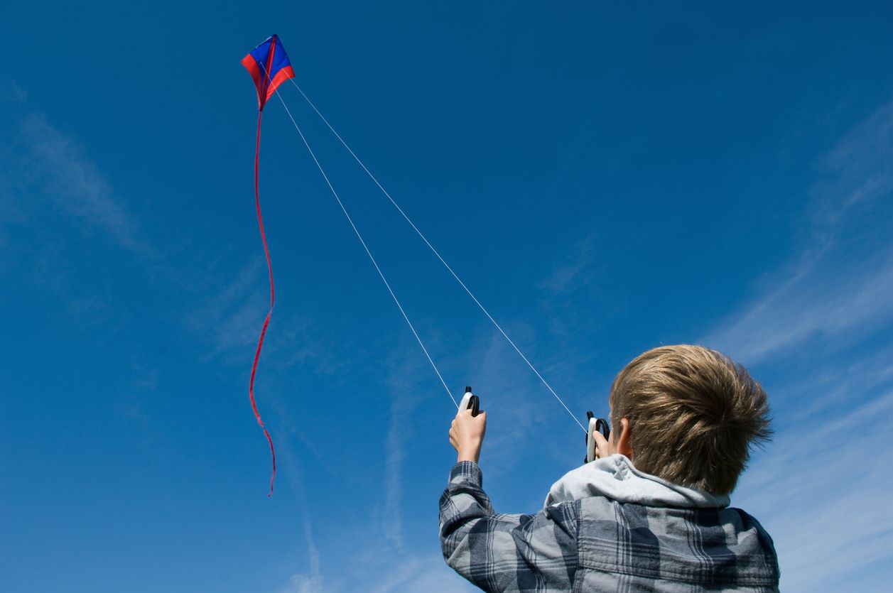 9. Flying Kites