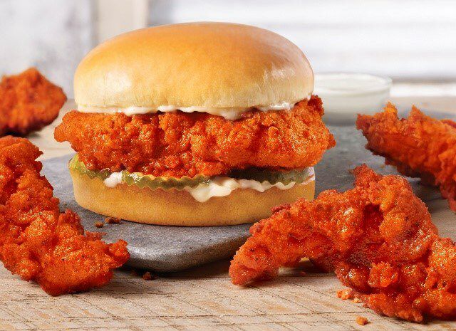 Hardee’s: Nashville Hot Hand-Breaded Chicken Sandwich
