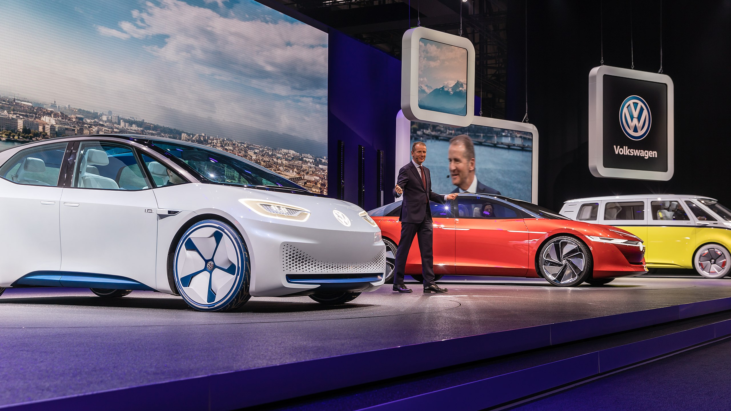 Herbert Diess Presents the Volkswagen ID Lineup, Geneva International Motor Show 2018