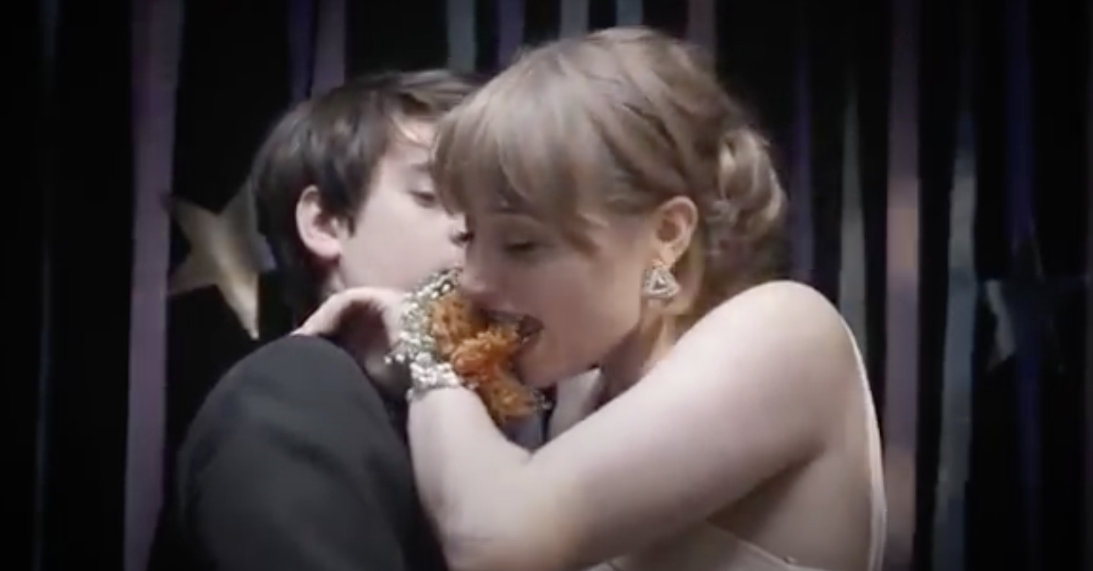 KFC Chicken corsage ad