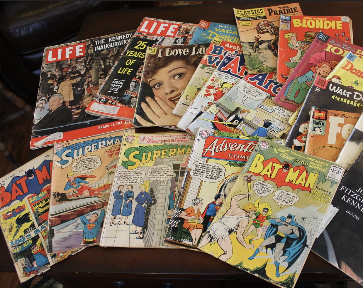 11. Reading Comics in the Shade