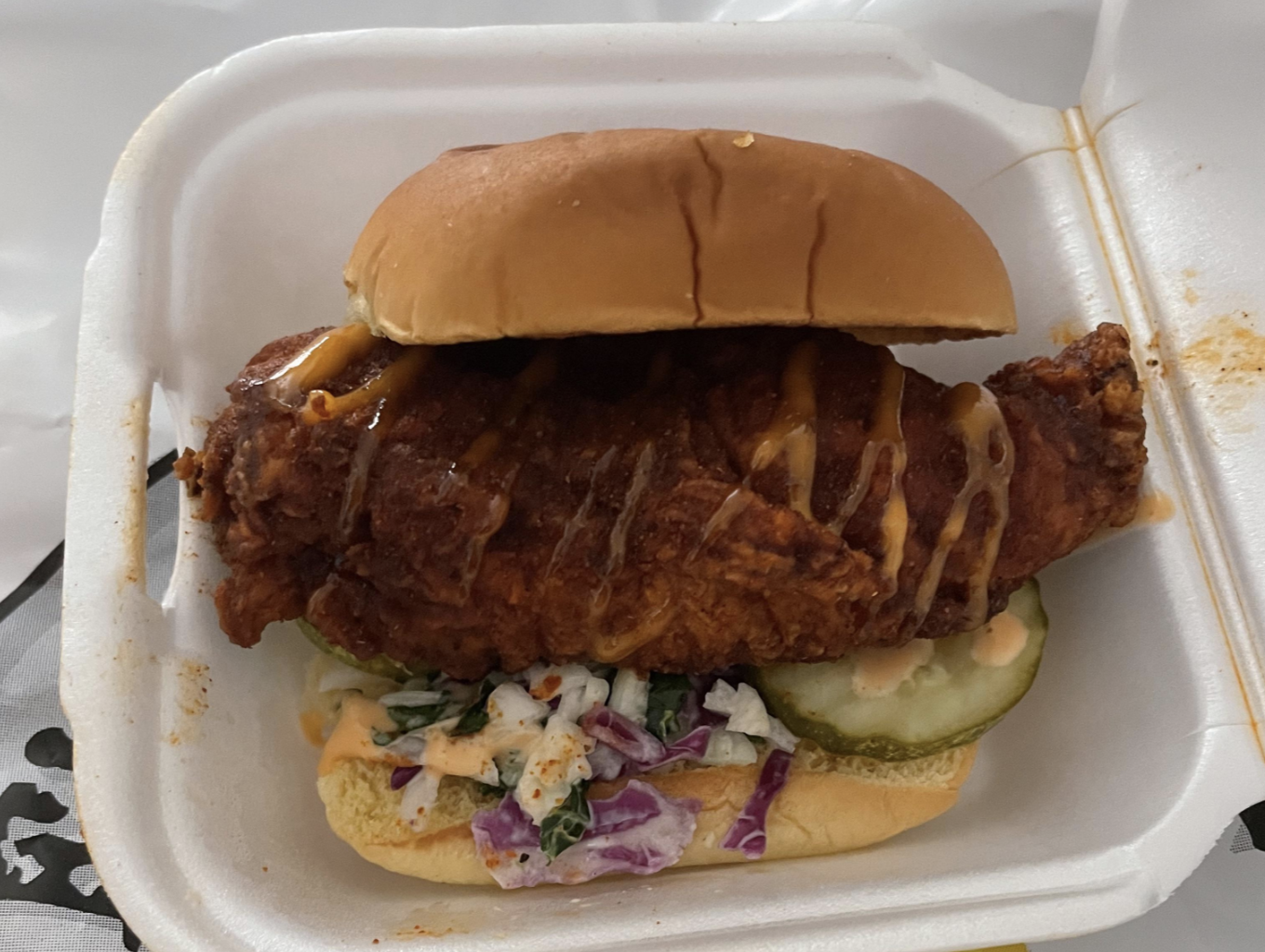 Dave’s Hot Chicken: Reaper Chicken Sandwich