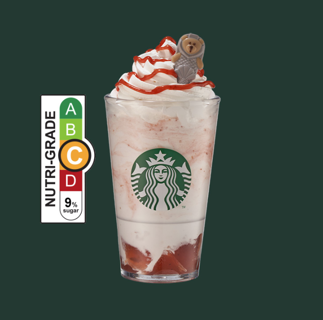 Lychee Strawberry Cream Shiok-ah-ccino