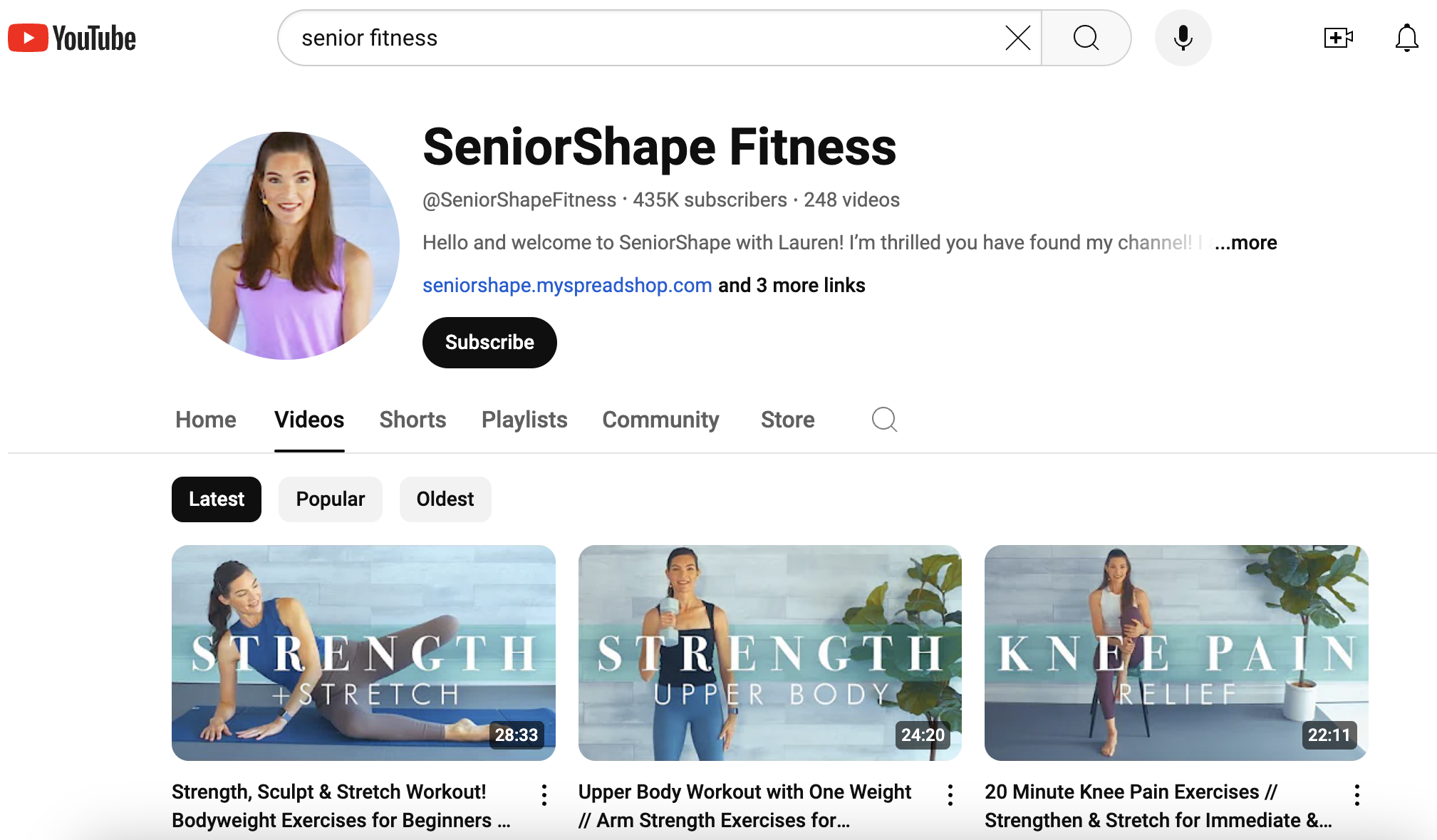 SeniorShape Fitness