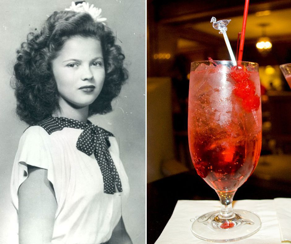 Shirley Temple side by side a Shirley Temple
