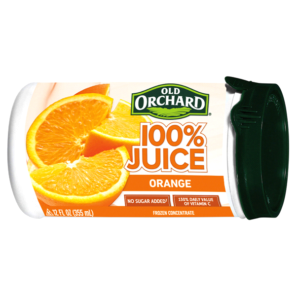 frozen orange juice concentrate