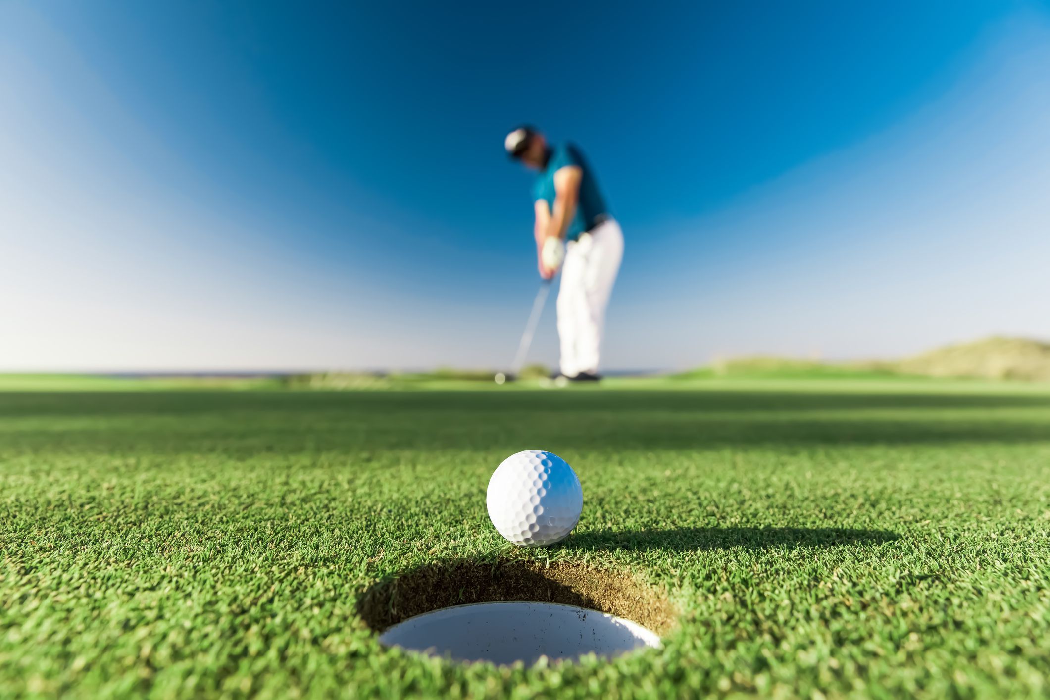 Links golf style. A links is the oldest style of golf course, first developed in Scotland. The word