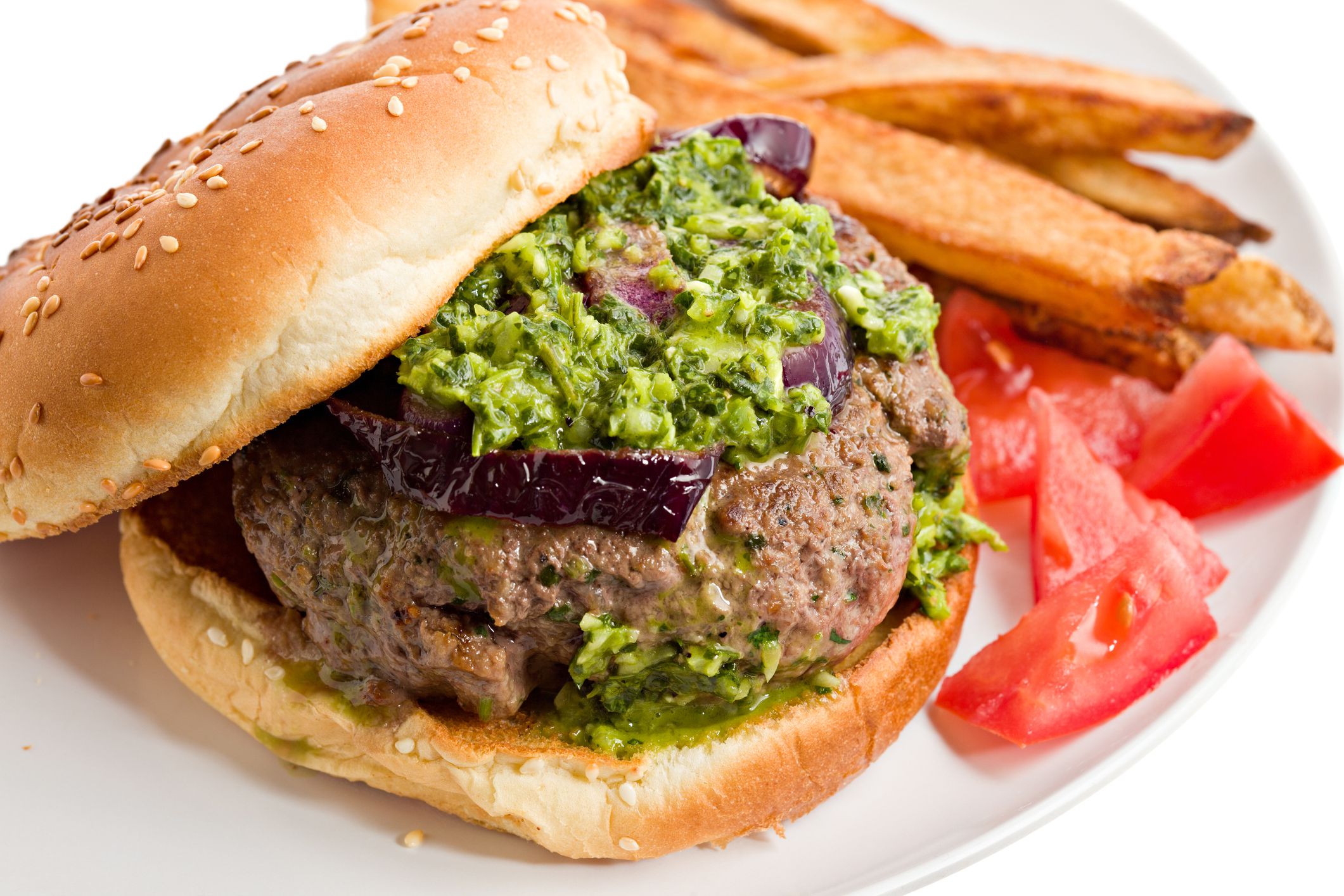 chimichurri burger