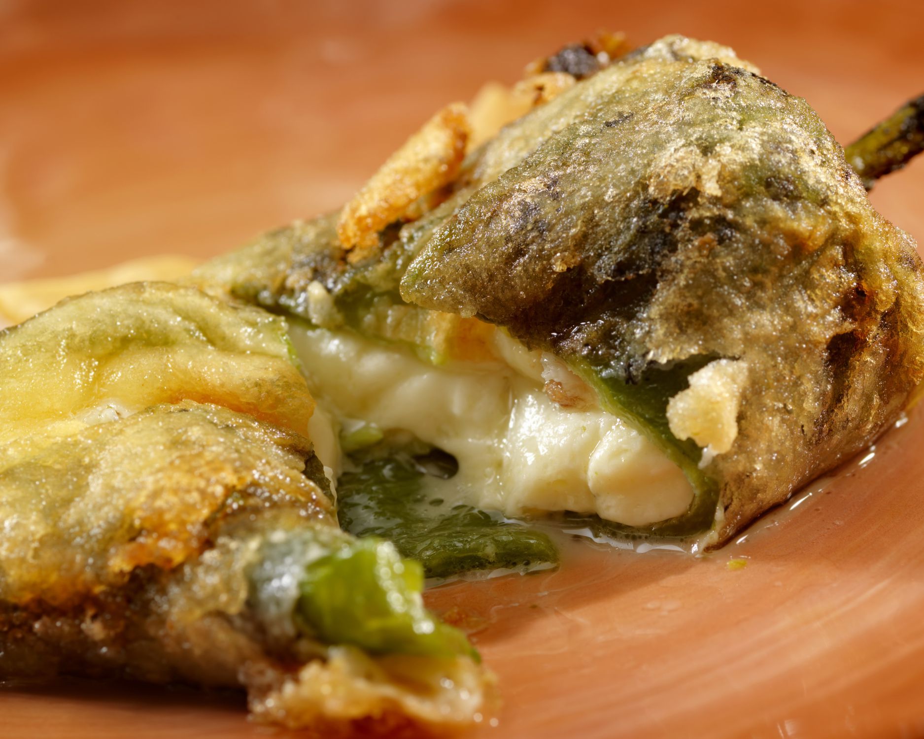 stuffed poblano pepper