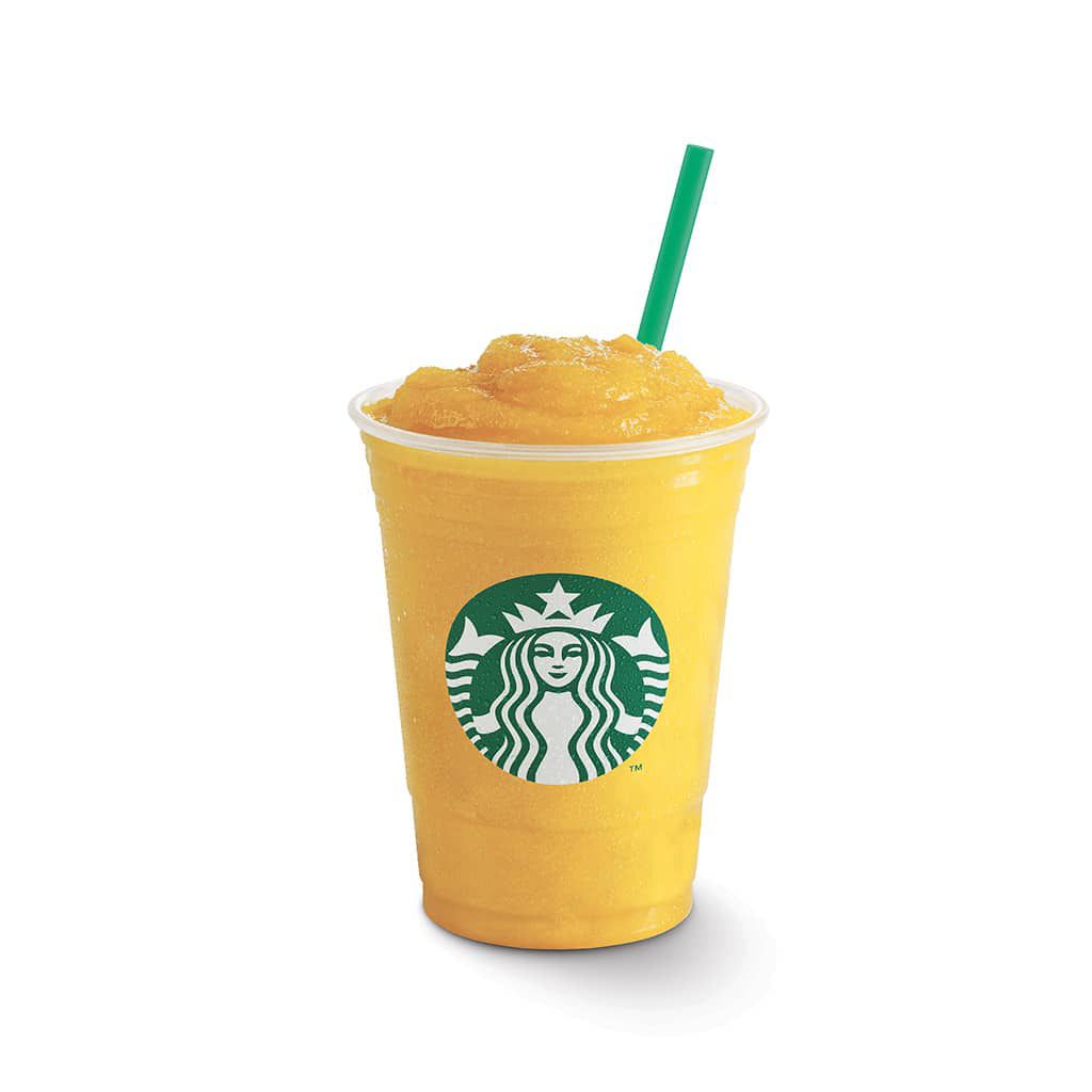 9. Mango Passion Fruit Frappuccino