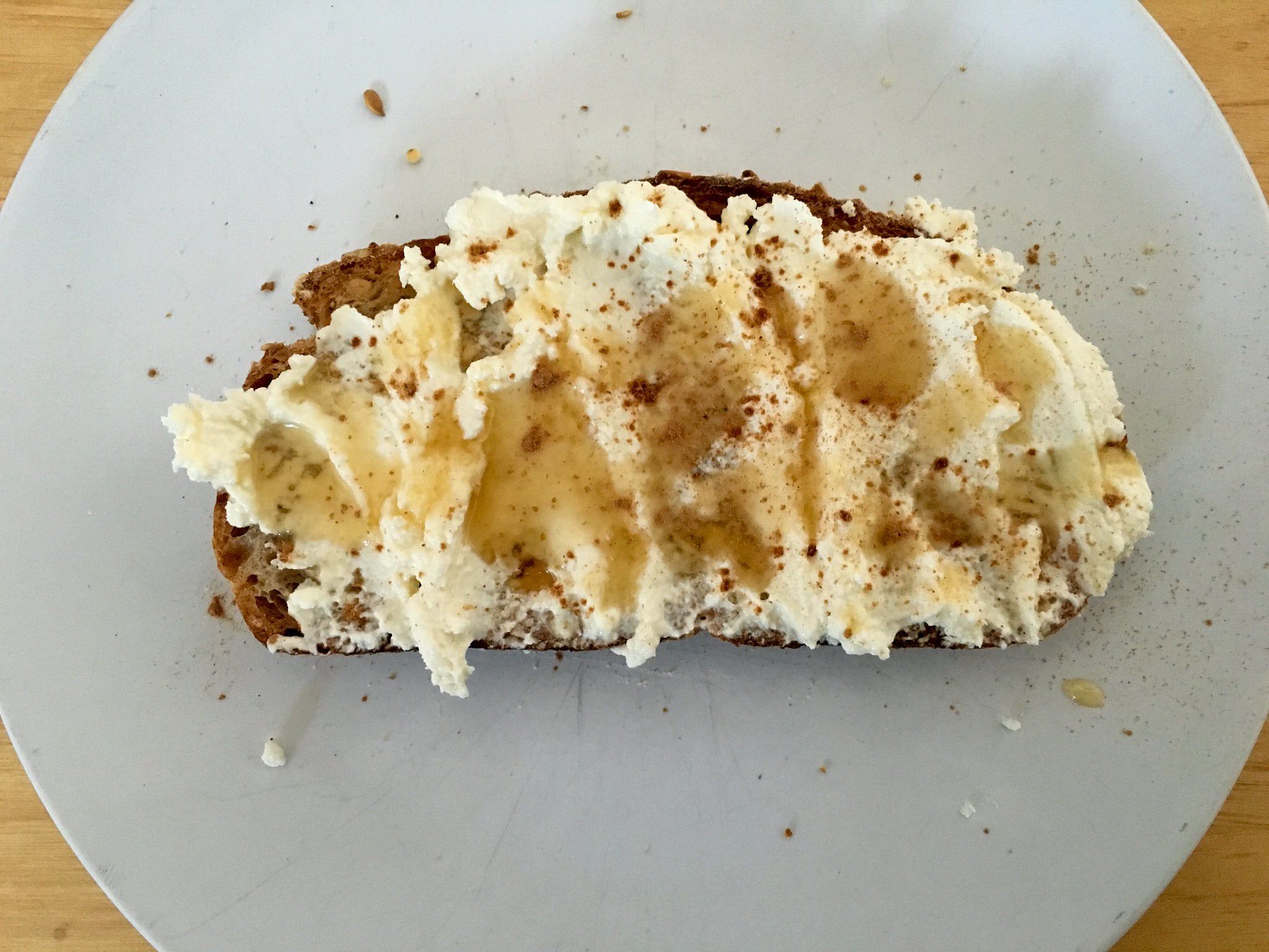 Ricotta toast