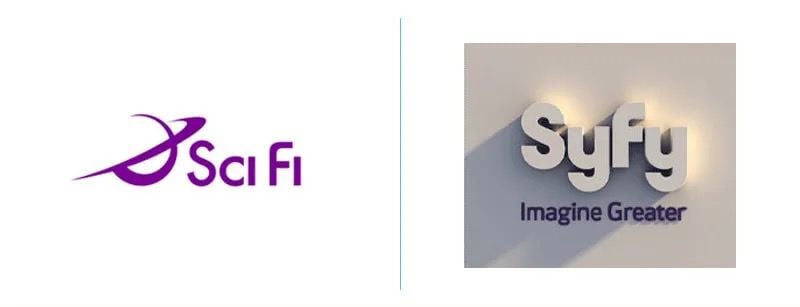 Scyfy logo rebrand
