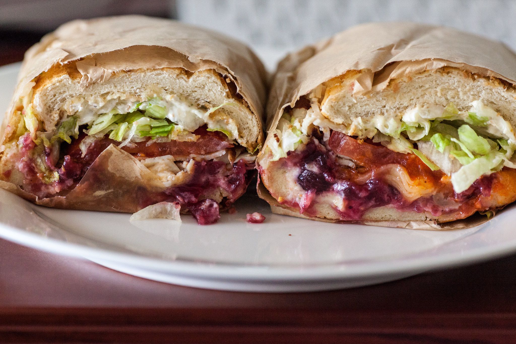 Turkey Cranberry Sandwich