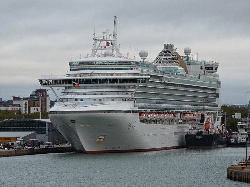 Ventura ship docked