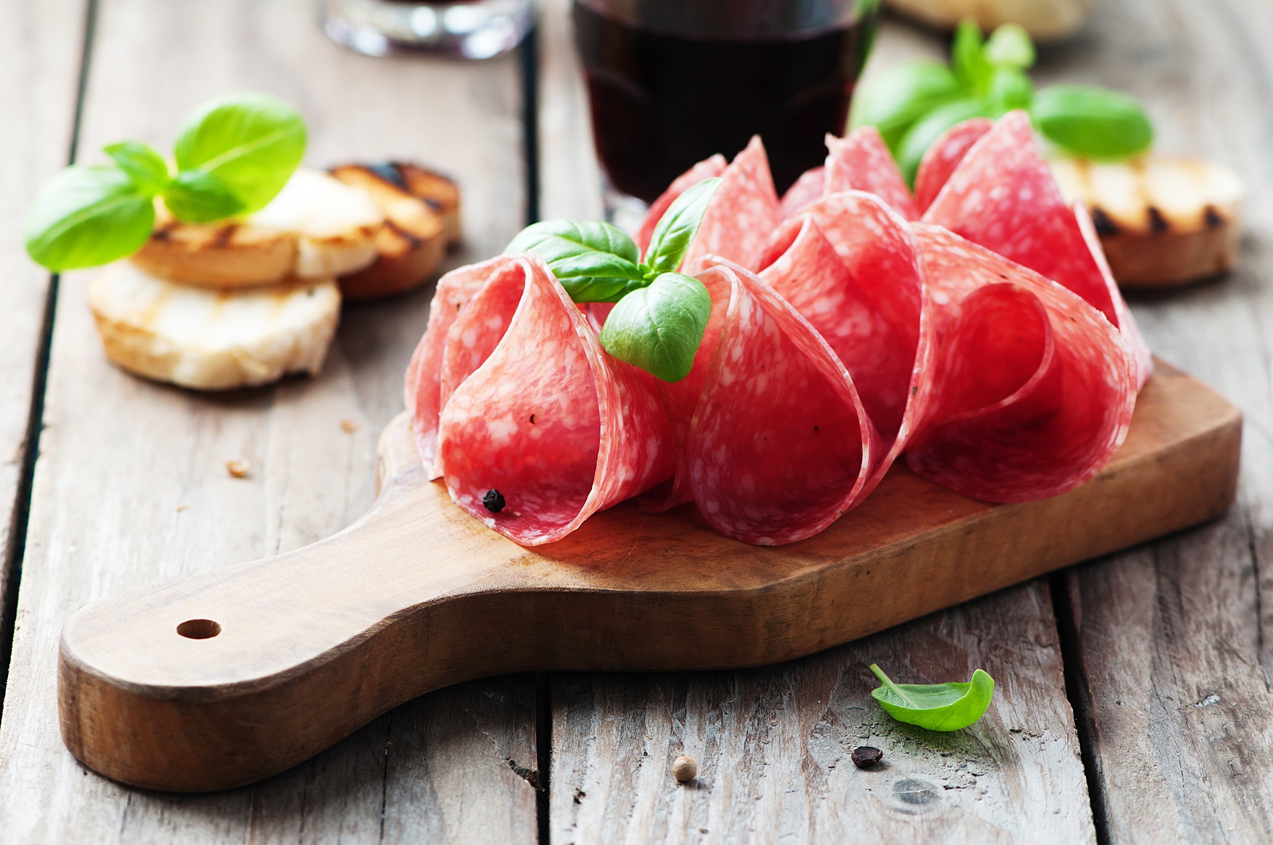 Salami Roll-Ups